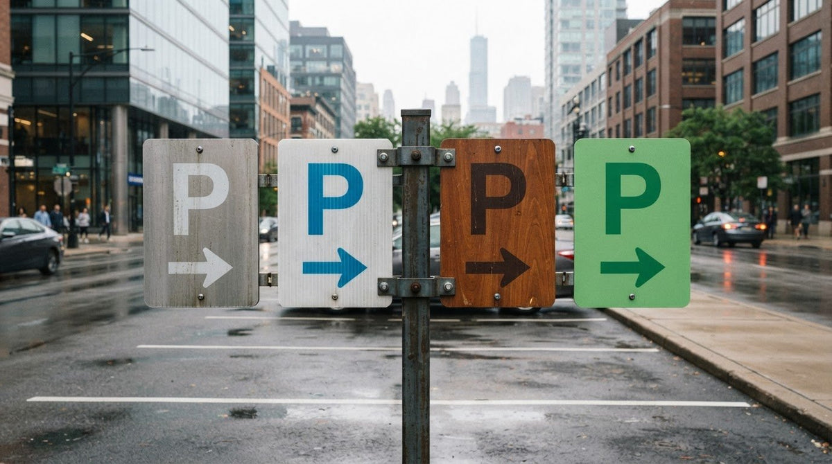 Best Material for Outdoor Parking Signs: How to Choose