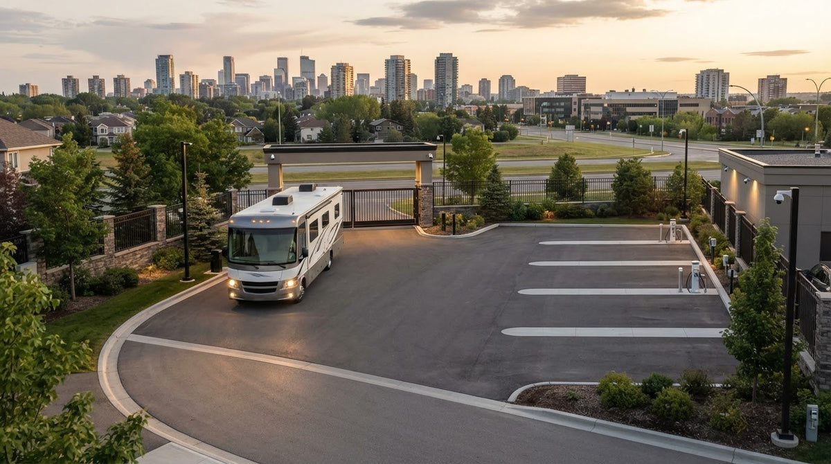 RV Parking Space Rental Guide: Finding Secure Spaces in 2026